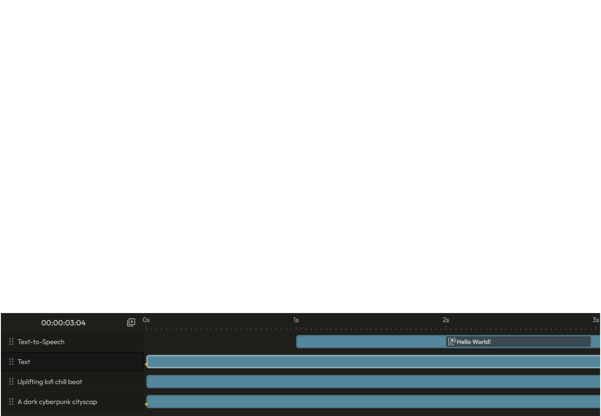 Scrptly Editor Timeline
